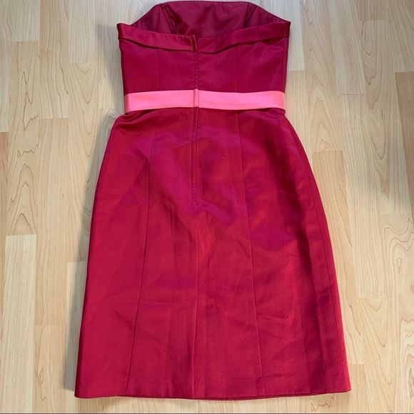 Alfred Angelo Strapless Dress Size 6 - Picture 3 of 9